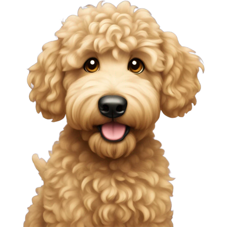 Goldendoodle emoji