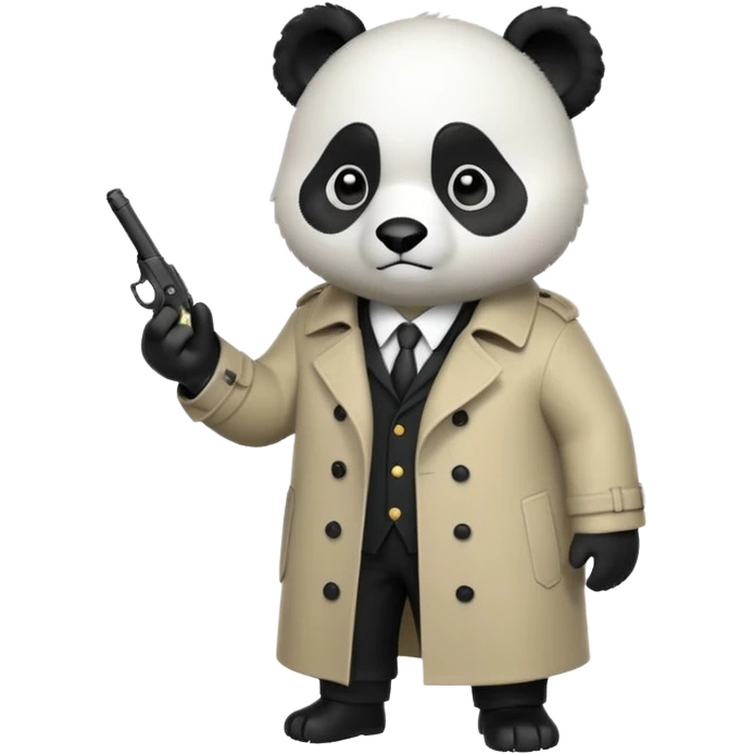 Panda Detective  emoji