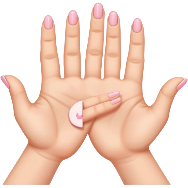 this emoji... 🤘 but upside down emoji