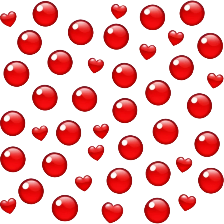 glitter red +18 emoji