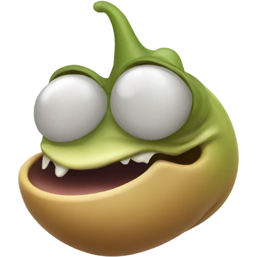 Slug with mustache  emoji