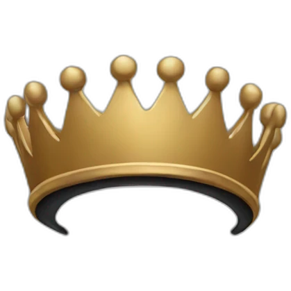 black crown emoji