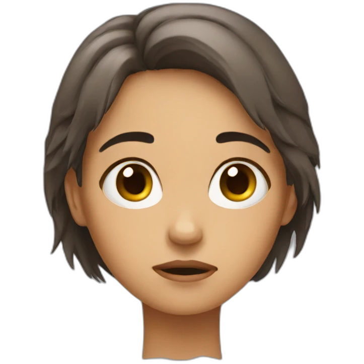 tired girl emoji