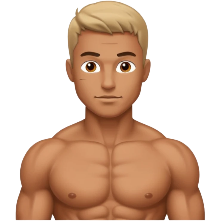 Naked man emoji