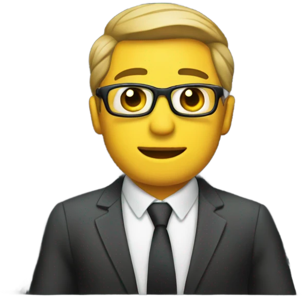 office men in taxi emoji