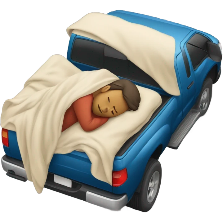 Nap in a truck emoji