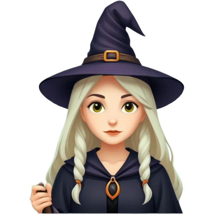 Forest witch emoji