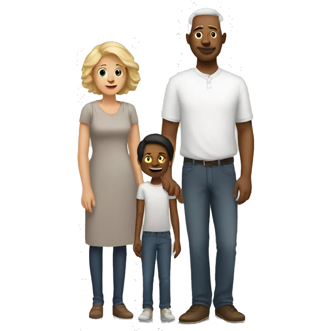 White family emoji