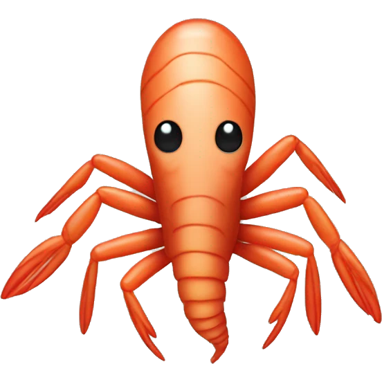 human shrimp emoji