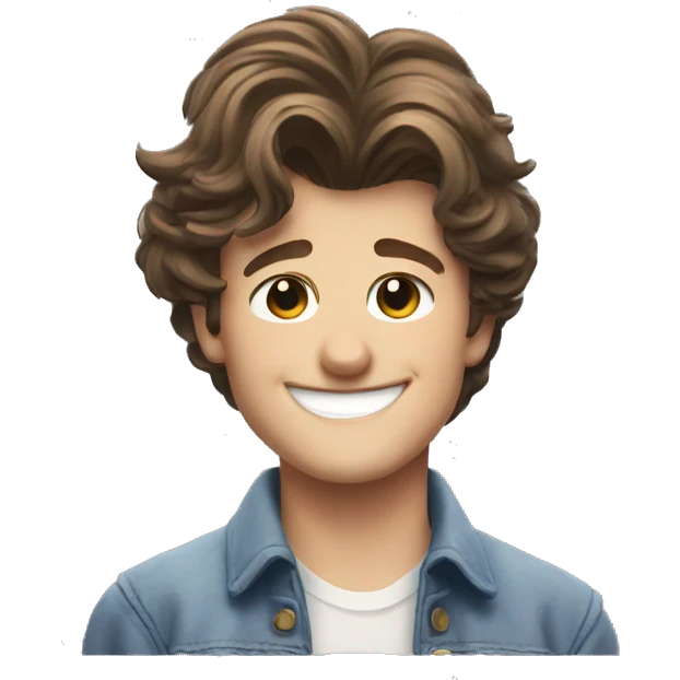 Steve Harrington smileing emoji