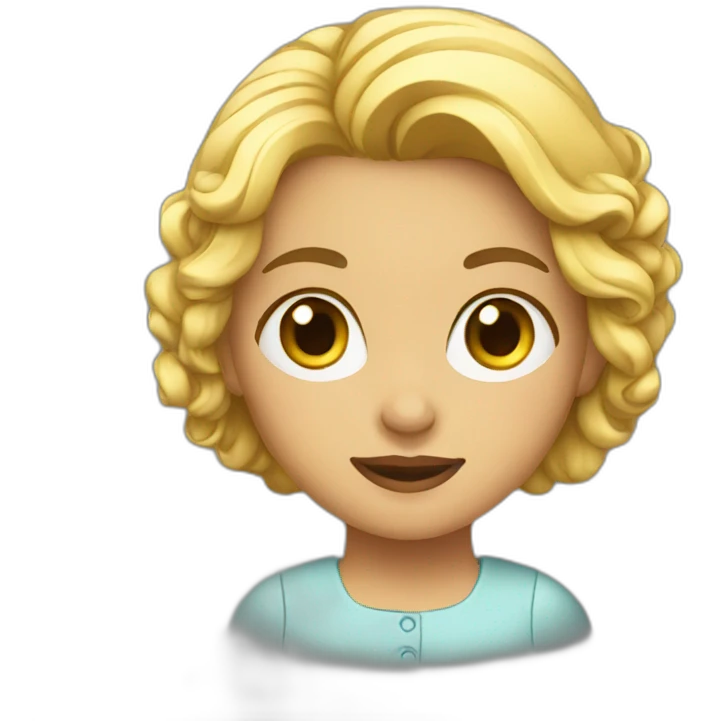 Young lady emoji