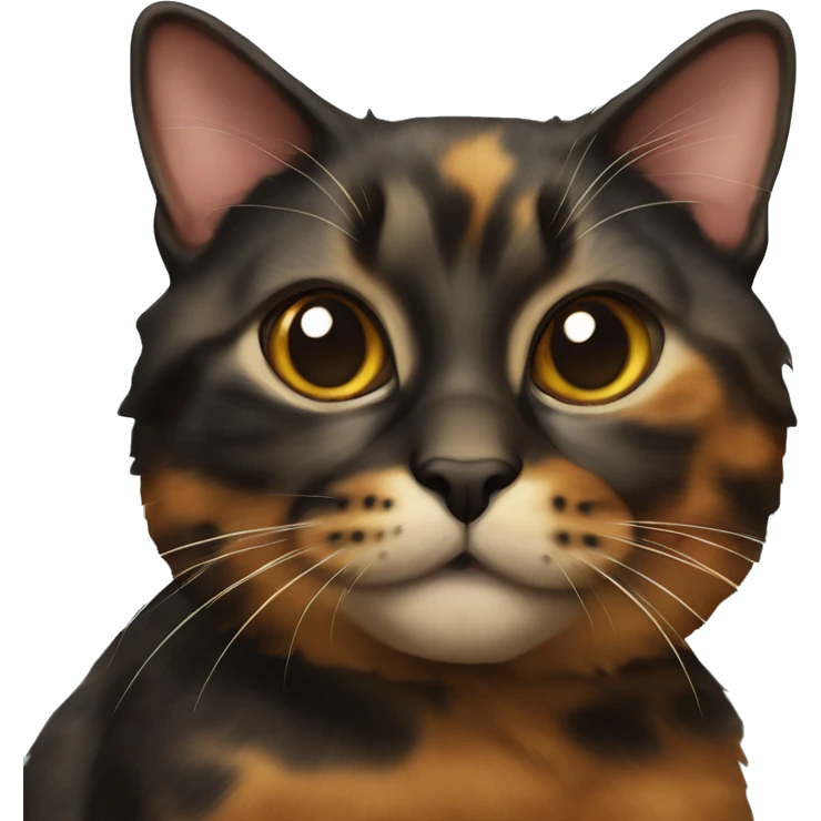 tortoiseshell cat emoji