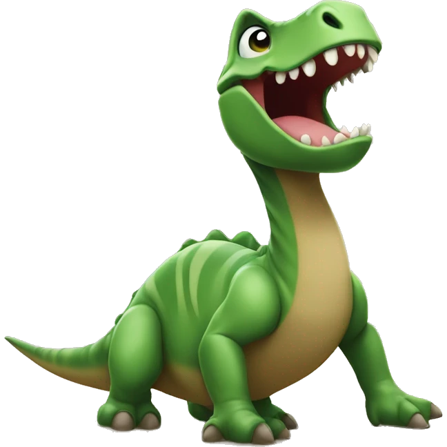 dinossaur Rolling On the Floor Laughing emoji