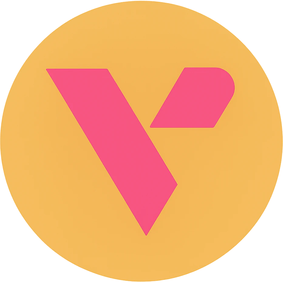 Create a flat, warm gold token emoji with the provided company logo centered. The token should be flat, gold, and have no shine or gloss, with the logo in the middle. emoji