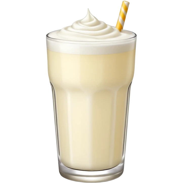 Lassi white coloured with punjabi touch on a glass without any extras emoji