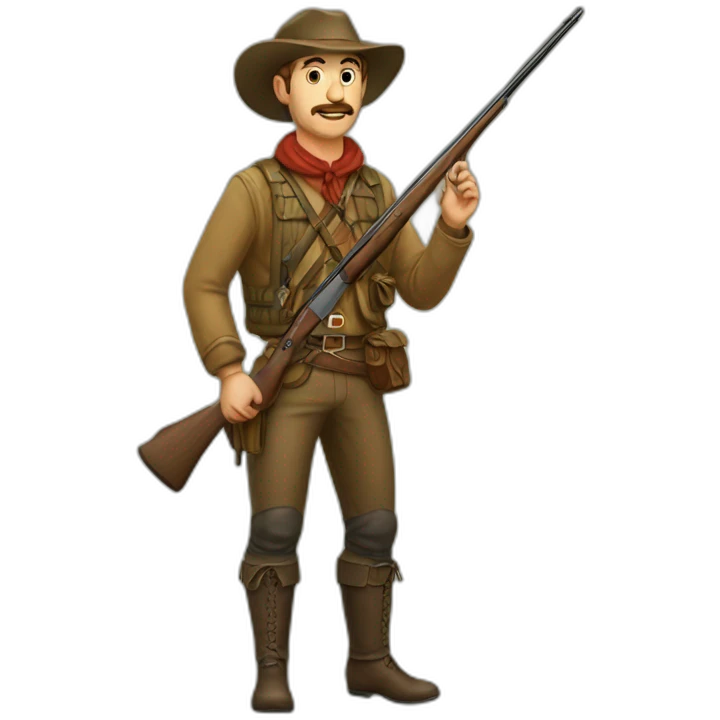 Czech hunter emoji