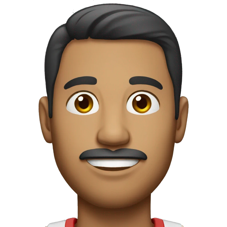 brunette cuban man emoji