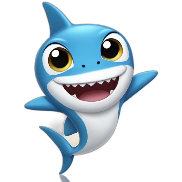 Baby shark dancing emoji