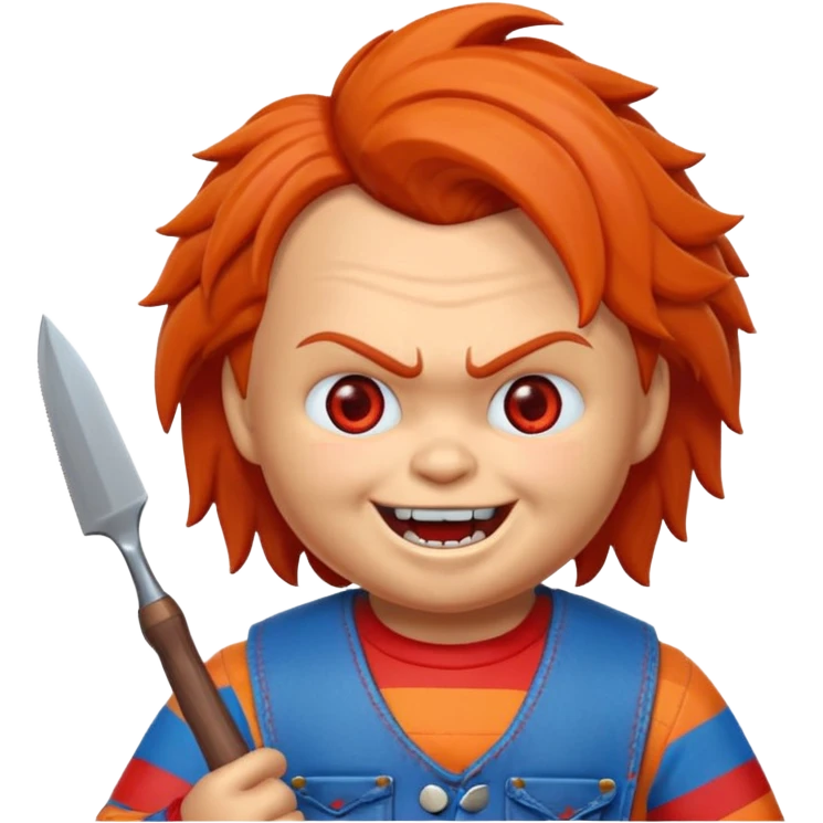 Un emojin de chuky emoji