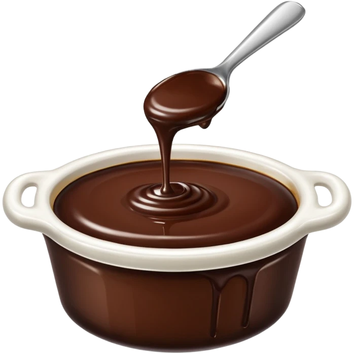 salsa de chocolate emoji
