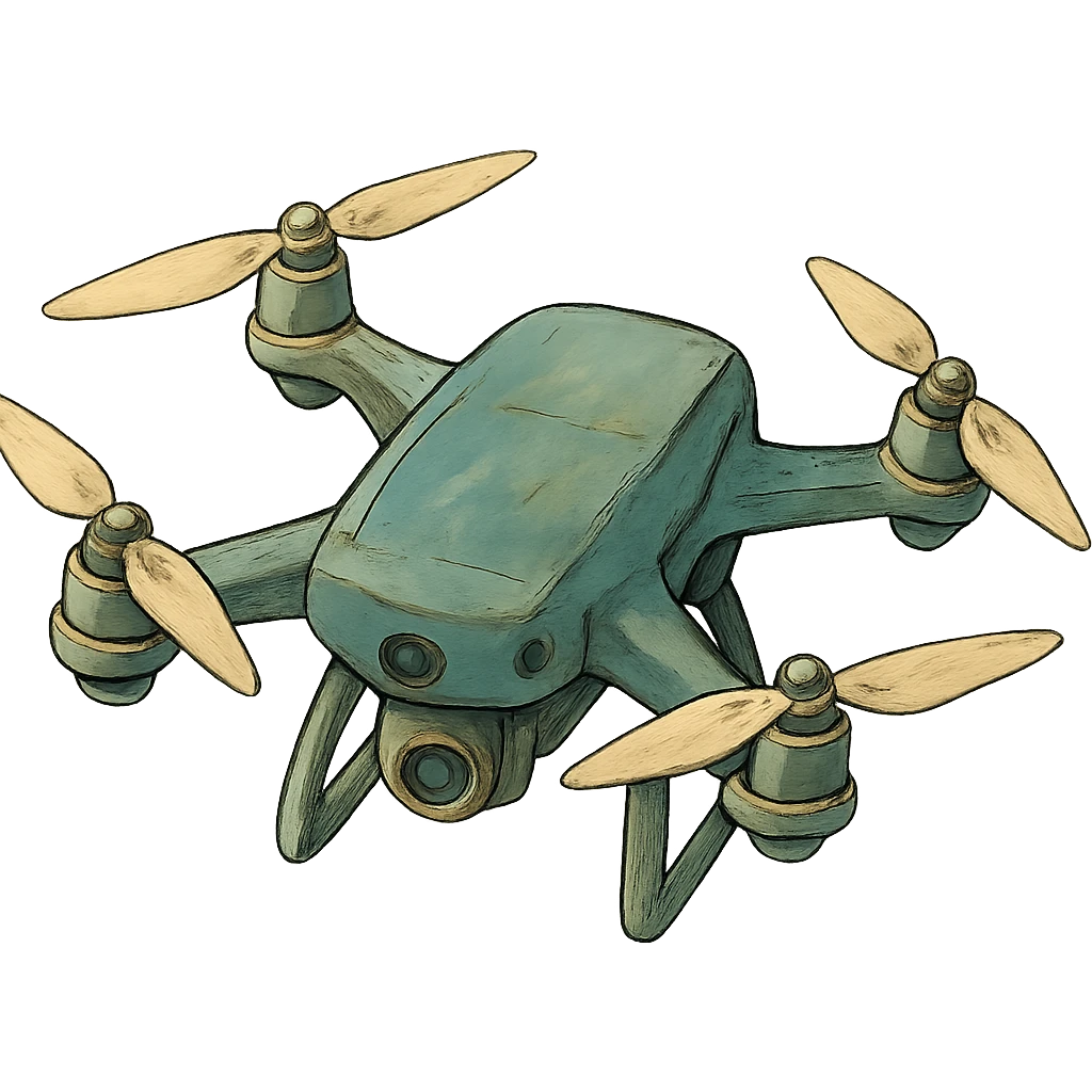 ghibli style drone emoji