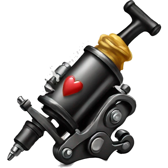 Tattoo machine emoji