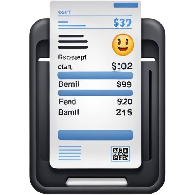 digital receipt emoji