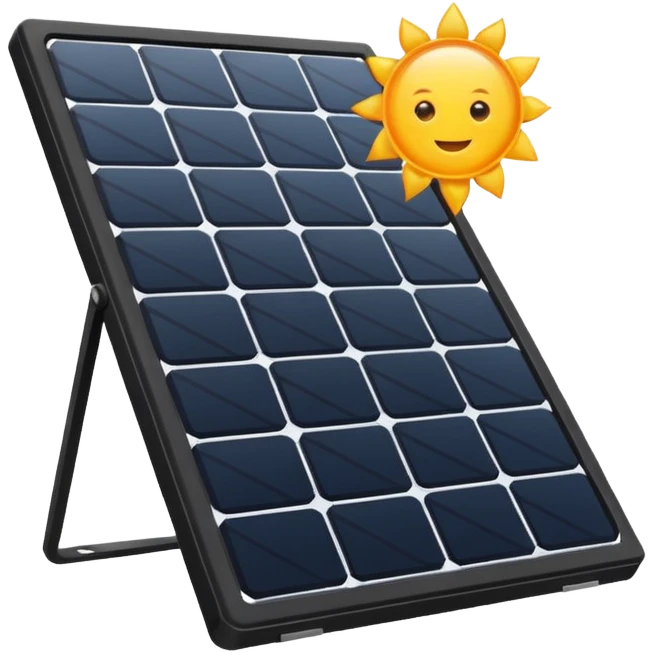 solar panel only emoji