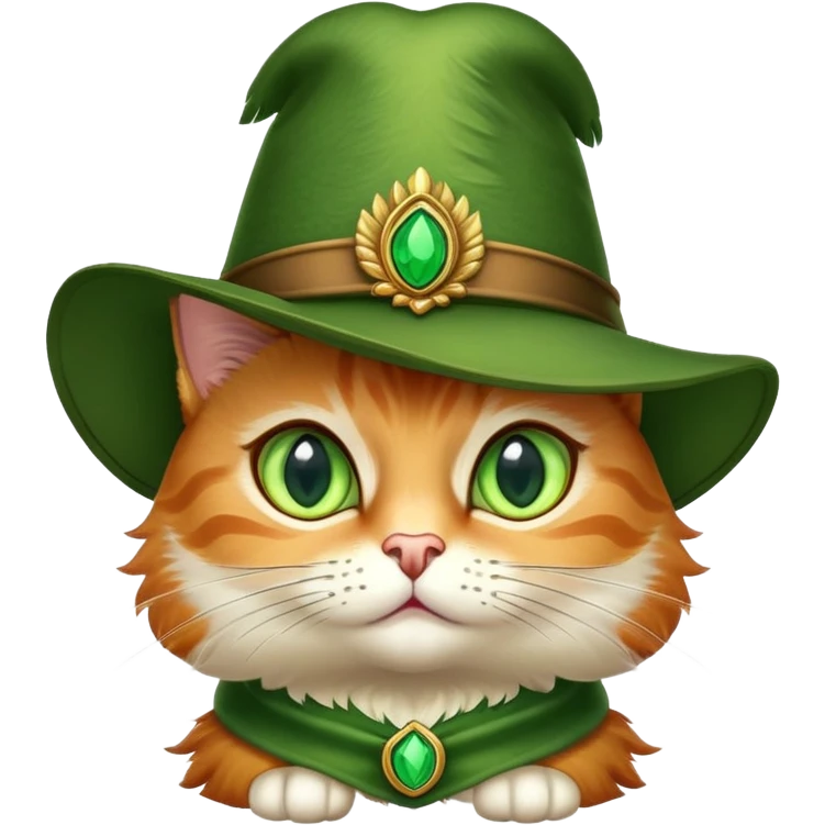 classic Puss in Boots face, confident and charming expression emoji