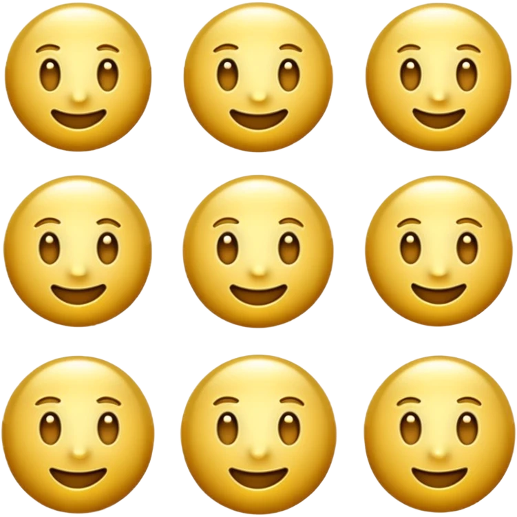 create a gold emoji emoji