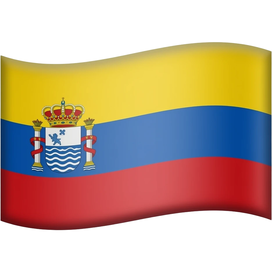 CTG bandera de cartagena con fondo rojo emoji
