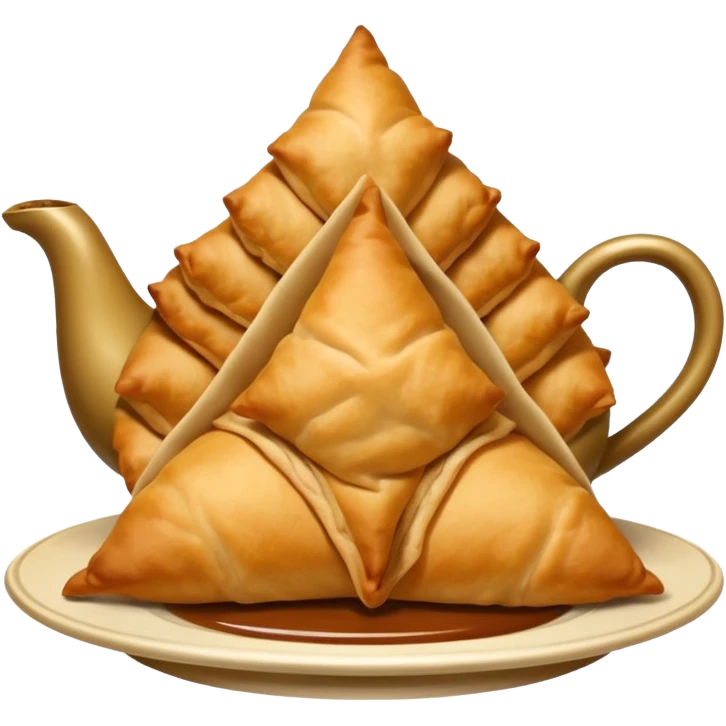 samosa + Chai (TEA) emoji