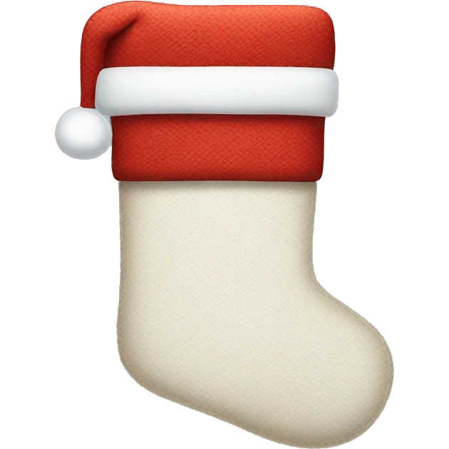 Christmas stocking emoji
