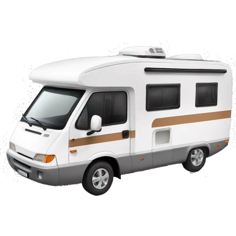 Hymer Campingcar alkoven white  emoji