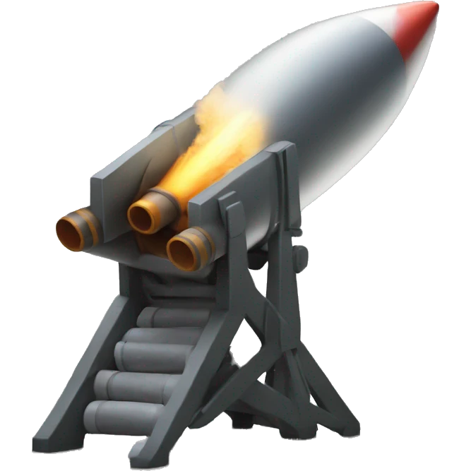Cannon rocket  emoji