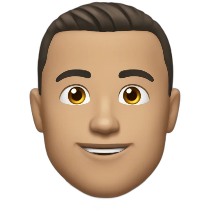 Ronaldo sur Messie emoji