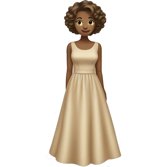 Beige Dress emoji