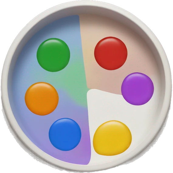 art painting palette emoji