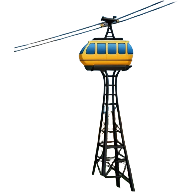 teleferico barcelona emoji
