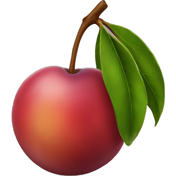 Pluot emoji