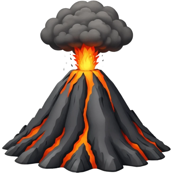 volcano emoji