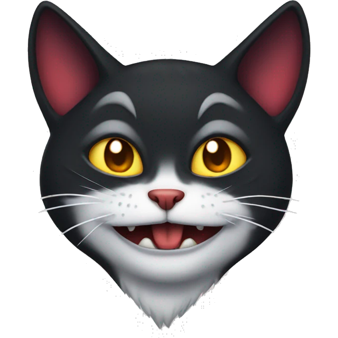 Dracula cat emoji