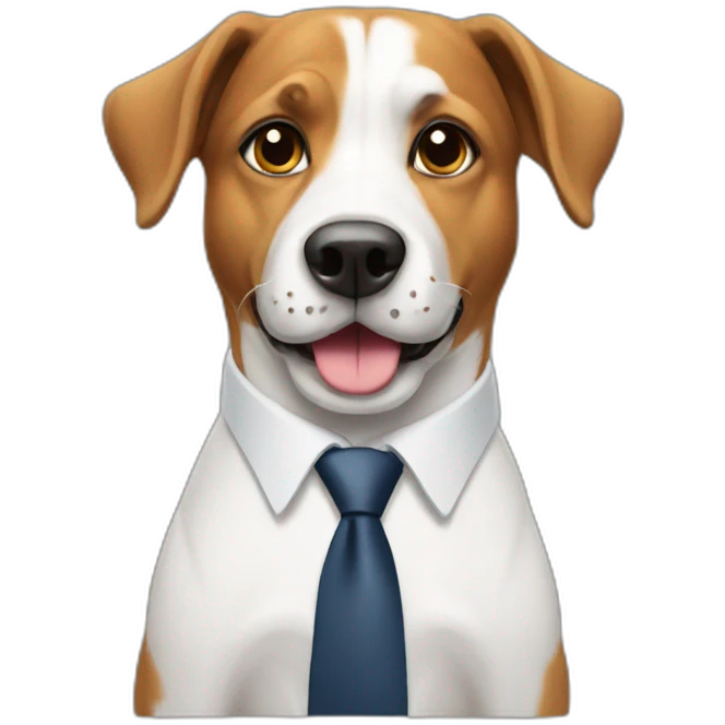 business dog emoji
