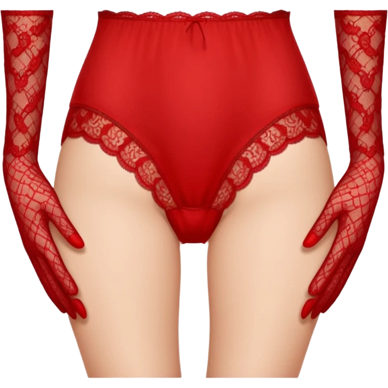 fingers on in and under panties emoji