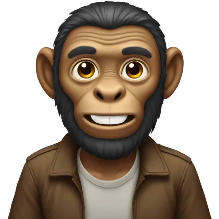 Monkey man emoji