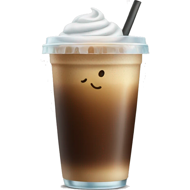 Ice coffe emoji