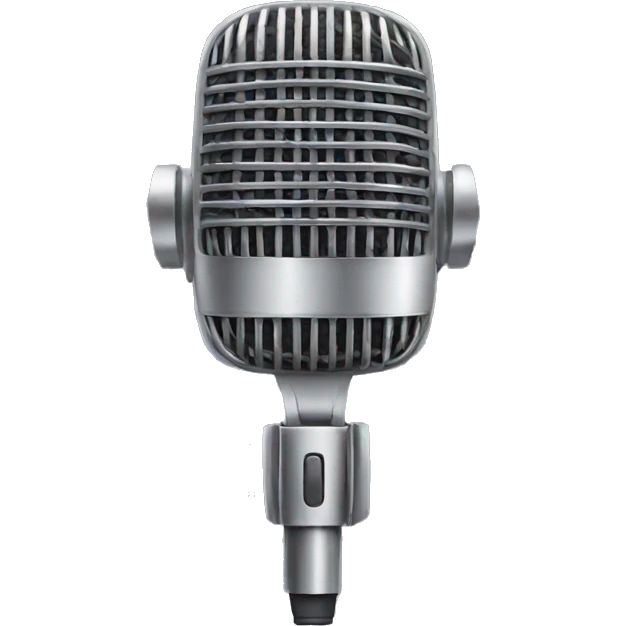 MICROPHONE emoji