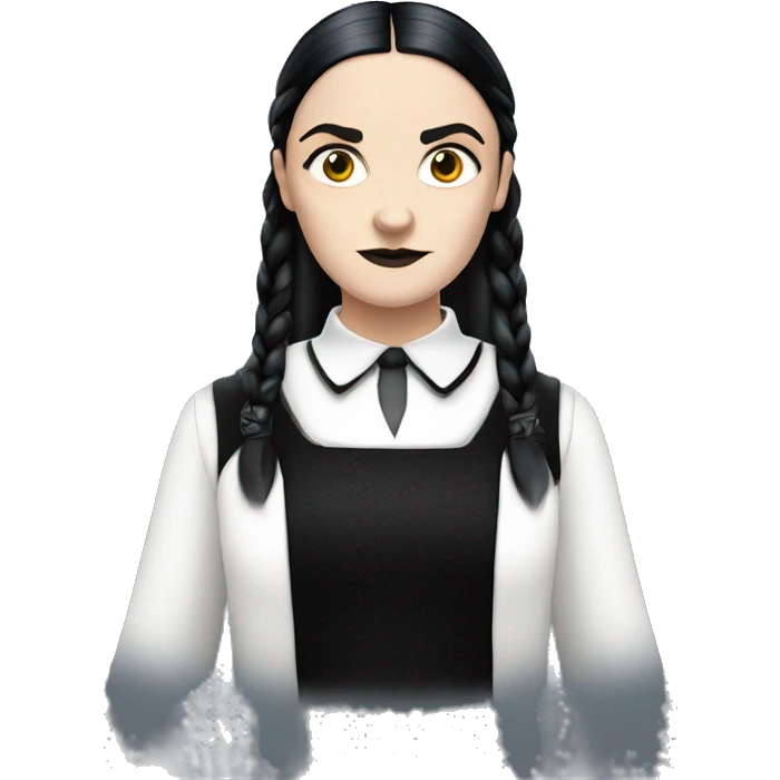 Wednesday Addams emoji