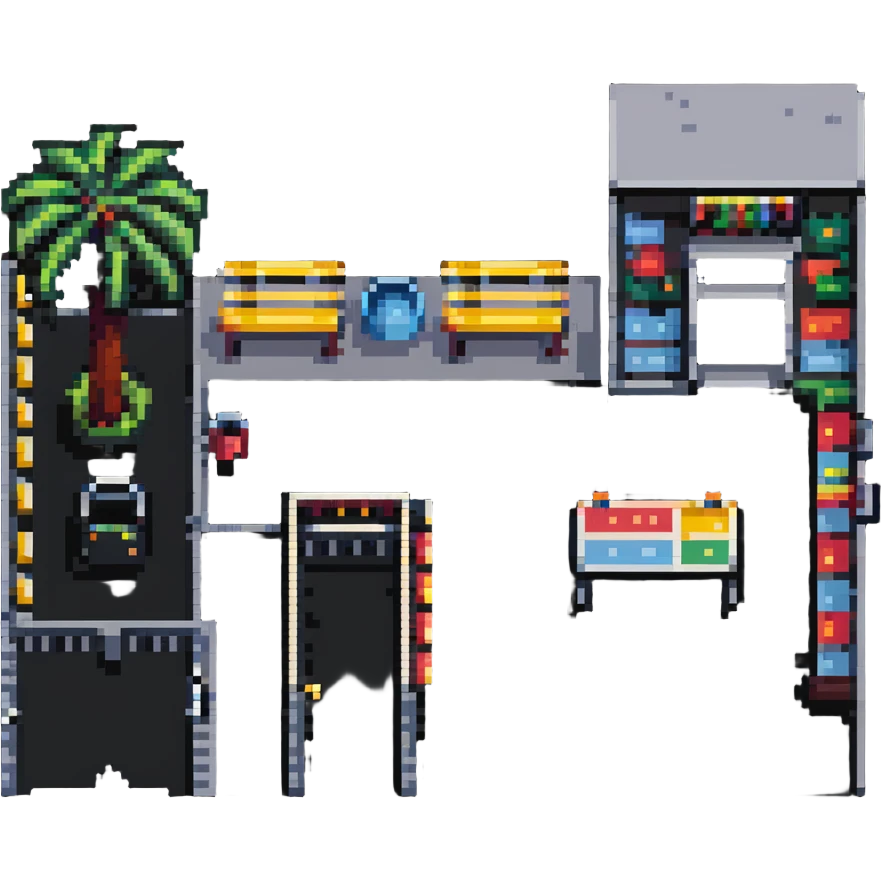 elementary school building with playground emoji