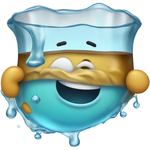 Flowing good liquid emoji